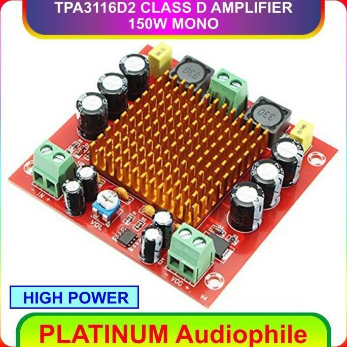 Jual TPA3116 Class D Amplifier 150W Mono TPA3116D2 Original Chip ...