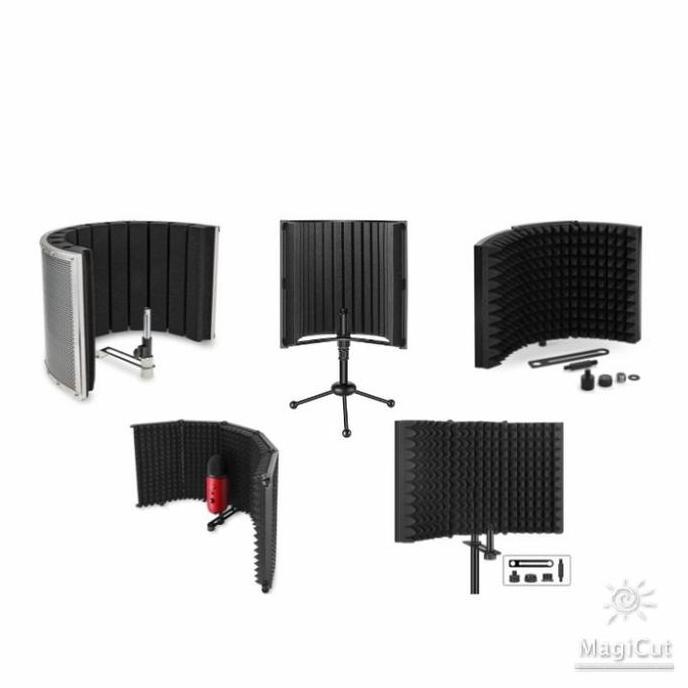 Jual panel dinding busa model pyramid 30x30x6cm density 22kg paket ...