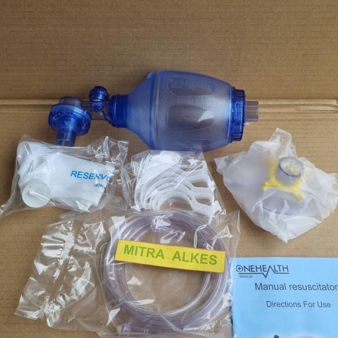 Jual Ambu Bag / Ambubag Onehealth. Bag Valve Mask. PVC Manual ...