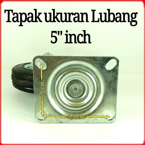 Jual Roda troli 5