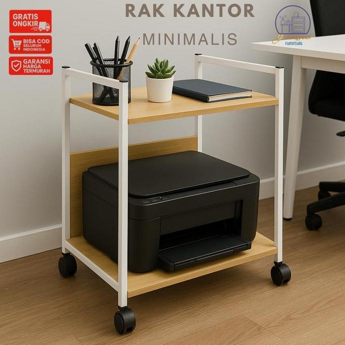 Jual Rak Kantor Minimalis - Rak Kantor Multifungsi - Rak Printer - Rak ...