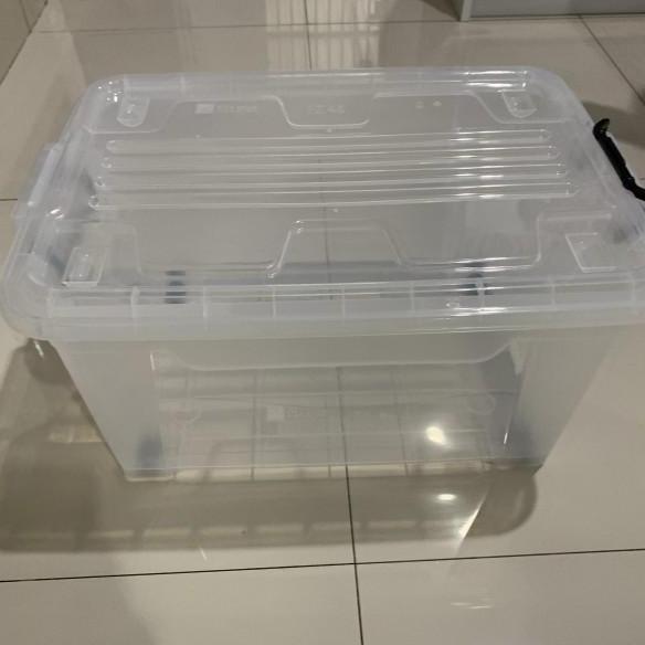 Jual Box Container CB 52 Liter EZY Transparan Shinpo Kontainer Baju ...