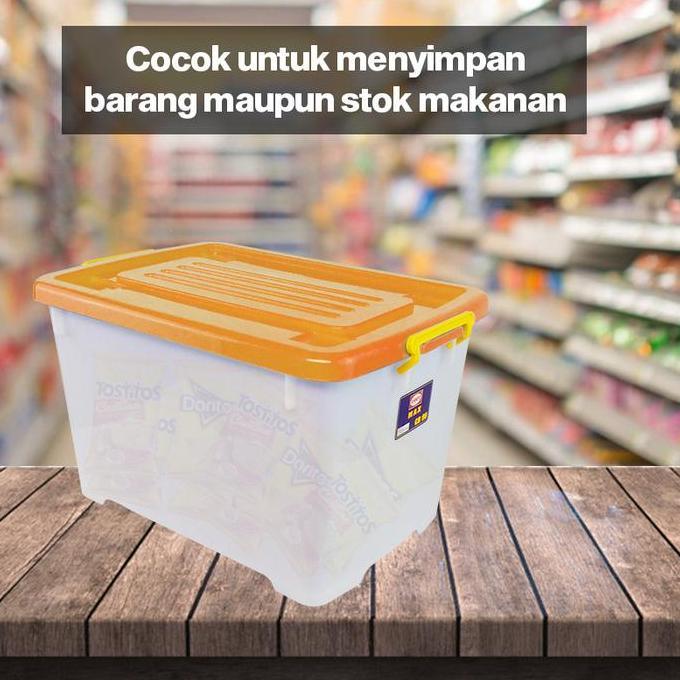 Jual SHINPO Kontainer Plastik Dengan Roda Mega Container Box Kotak ...