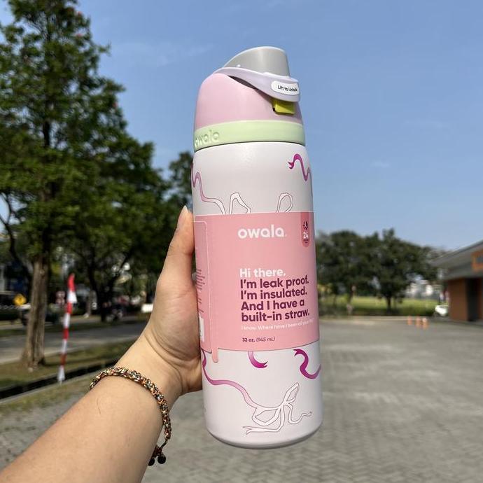 Jual Tumbler Tumblr Owala 30/32 Oz Stainless Steel Water Bottle Botol ...