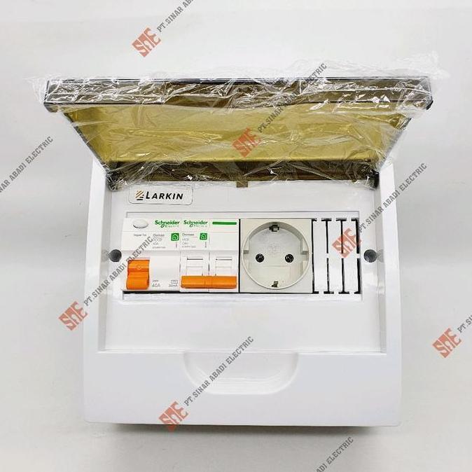 Jual NEW Box Panel Schneider EV Wall Charger Up to 7kw RCCB 40A + MCB ...