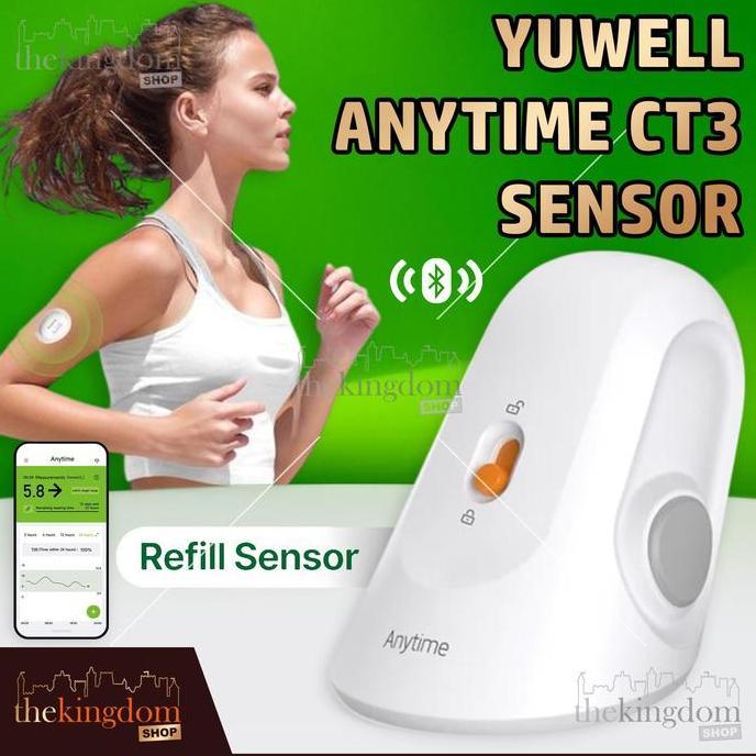Jual BEAM Yuwell Anytime CT3 Sensor Refill Isi Ulang Continuous Glucose ...