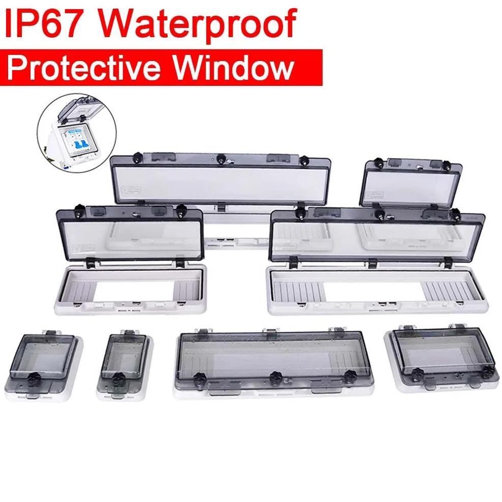 Jual Outdoor waterproof window cover with lockable circuit breaker ...