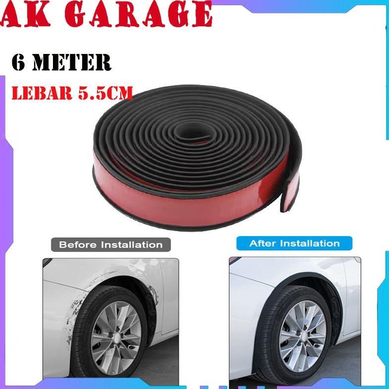 Jual Stiker Pelindung Fender Mobil Roda Alis Anti-tabrakan Strip ...