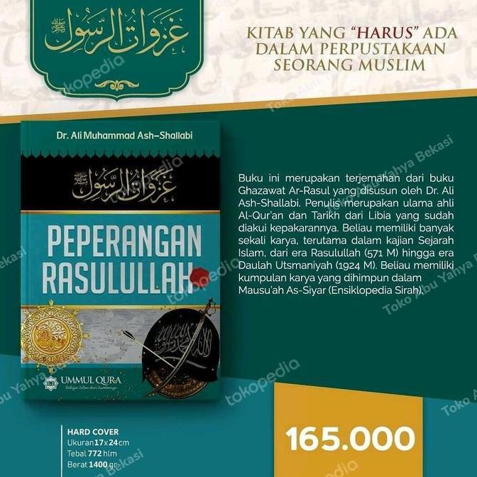 Jual Buku Peperangan Rasulullah | Ensiklopedia Peperangan Rasulullah ...