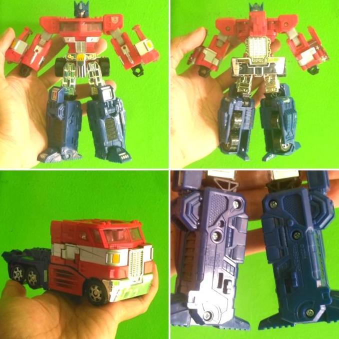 Jual Hasbro Takara Transformers RID Voyager Optimus Prime Action Figure ...