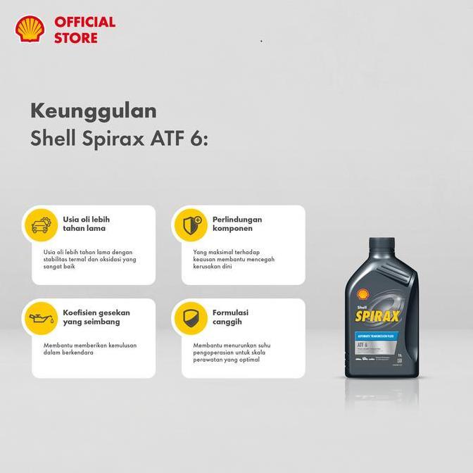 Jual Oli Transmisi Mobil Shell Spirax ATF 6 (1L) (TERBAIK) (TERBARU ...
