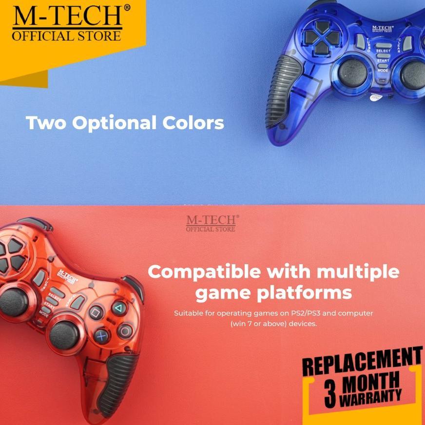 Jual M-TECH MTECH TURBO Wireless Controller Stik Stick Gamepad PS2 PC ...