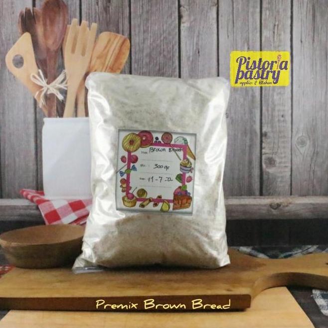 Jual Tepung Premix Brown Bread Roti Gandum 300Gr | Shopee Indonesia