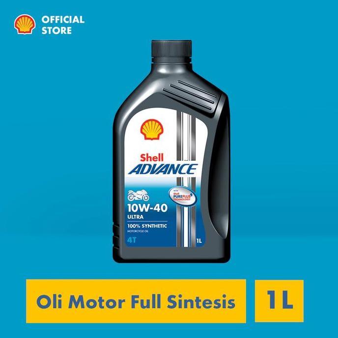 Jual Oli Motor Shell Advance Ultra 10W-40 (1L) | Shopee Indonesia