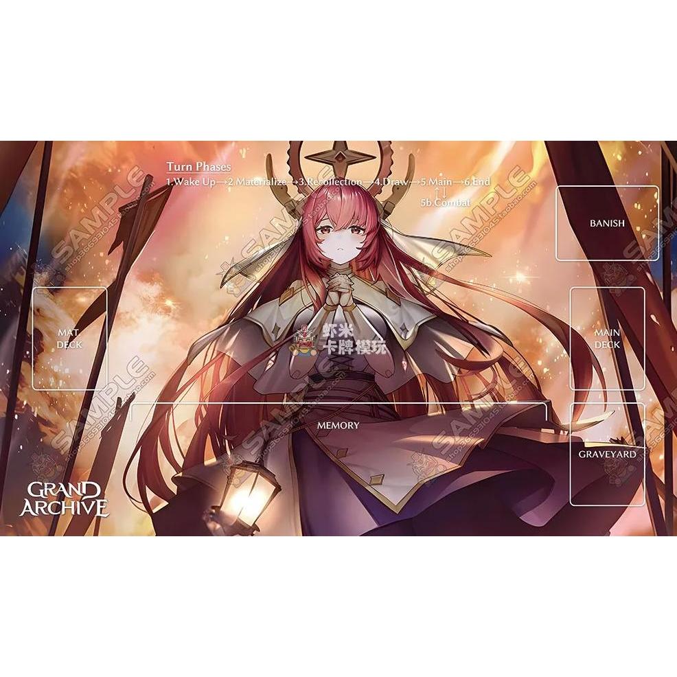 Jual Grand Archive Series 600x350mm Custom Playmat Playsheet