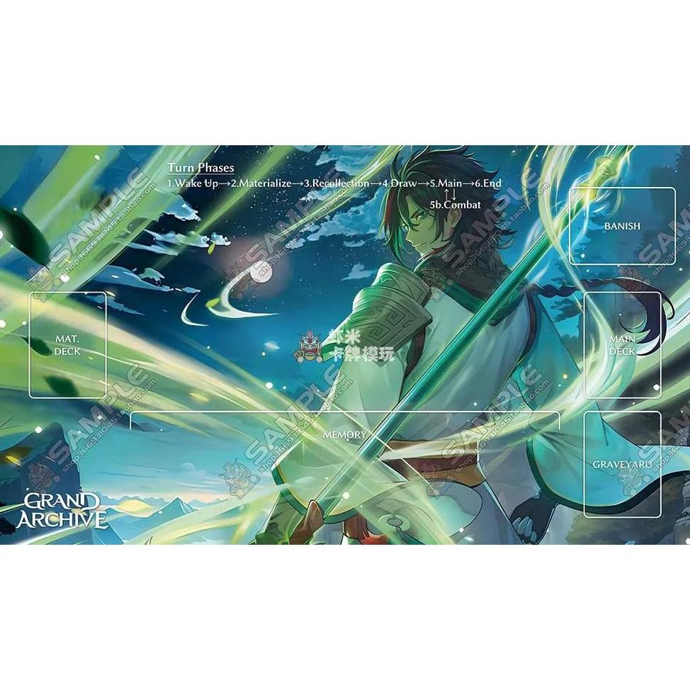 Jual Grand Archive Series 600x350mm Custom Playmat Playsheet