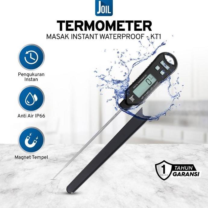 Jual Joil Termometer Masak Digital Jarum Stainless Steel Resolusi 0.1C ...