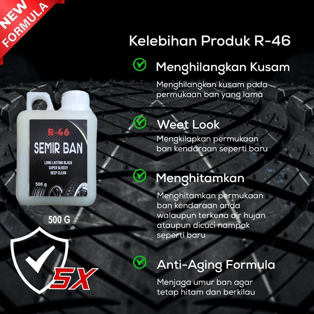 Jual Limited R46 Semir Ban Motor Dan Mobil/Penghitam Ban Motor Dan ...
