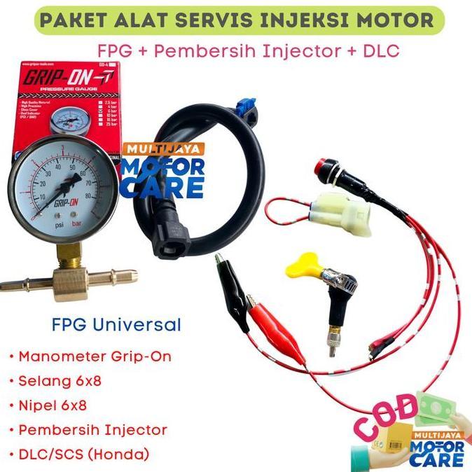 Jual Paket Fuel Pump Tester Universal + Alat Pembersih Injector Alat ...