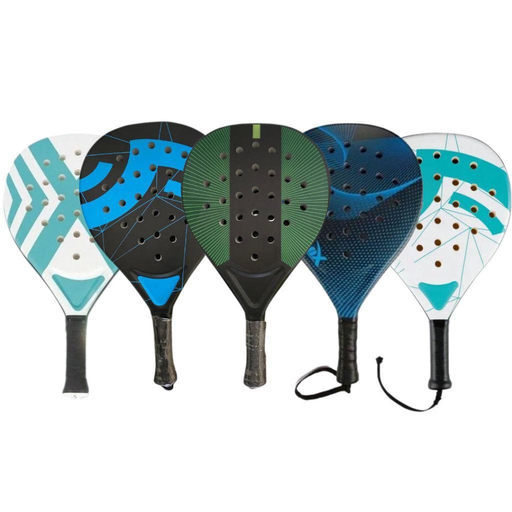 Jual Padel Racket Ergonomis Fiberglass Dengan Bola | Shopee Indonesia