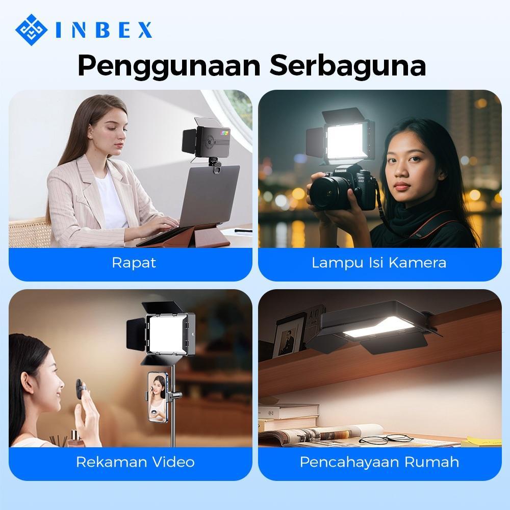 Jual Inbex Ipl17 Rgb Lighting Konten Outdoor Lampu Fotografi Live ...