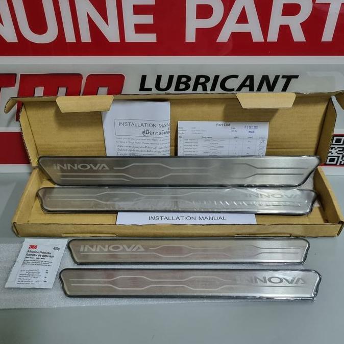 Jual TERBARU - Sill plate Innova Zenix Set (100% ori Astra Toyota ...