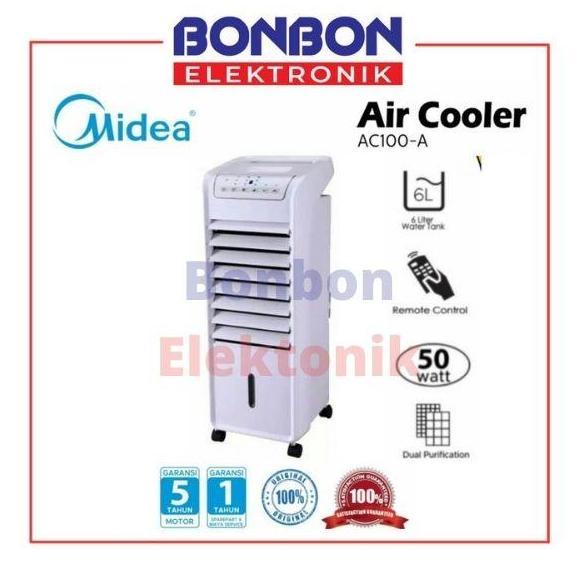 Jual ferlando.olandra - midea air cooler ac-100a / ac 100 a / ac100 6l ...