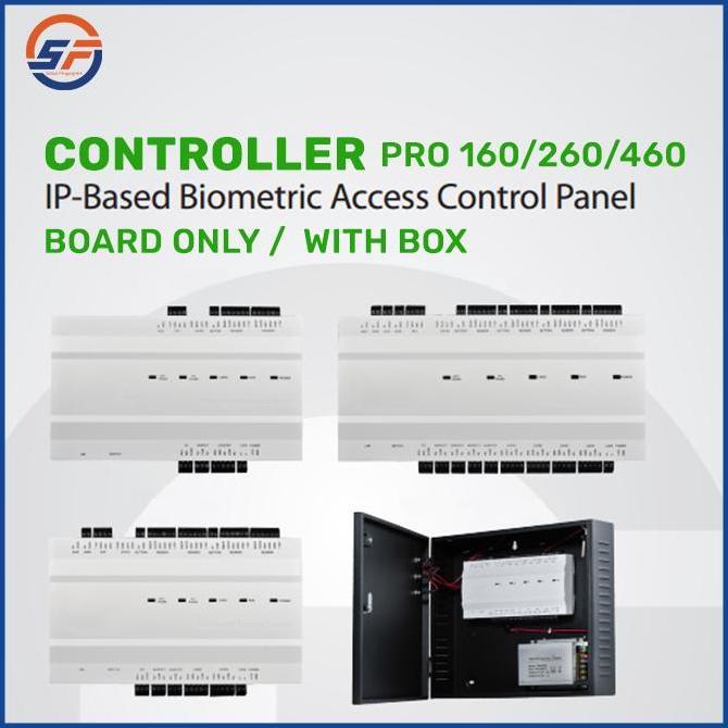 Jual MI-GUSTASTU ZKTeco Controller Paket Akses Kontrol Inbio 160 Pro ...
