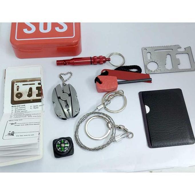 Jual Portable Sos Kit - Peralatan Survival - Edc | Shopee Indonesia
