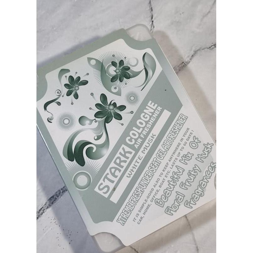 Jual Stark Cologne Parfum Mobiel White Musk Pewangi Mobil Gel | Shopee ...