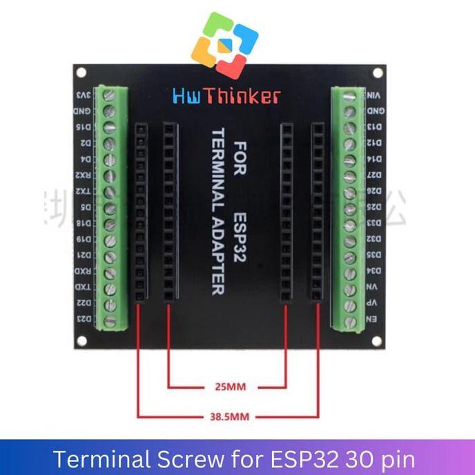 Jual Terminal Screw Shield Expansion Board Esp32 Doit Devkit V1 30Pin ...