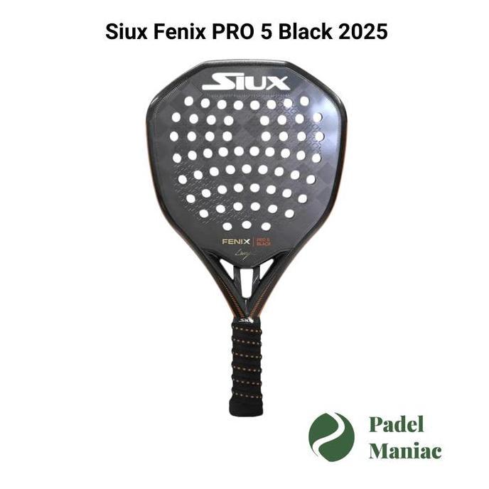 Raquette de padel Siux Fenix Pro VI Black Edition By Leo Augsburger 2026