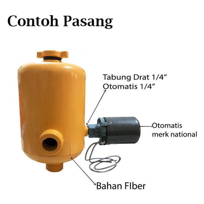 Jual SU - Tabung Otomatis Pompa Air Bahan Fiber 2 Liter / Tabung ...
