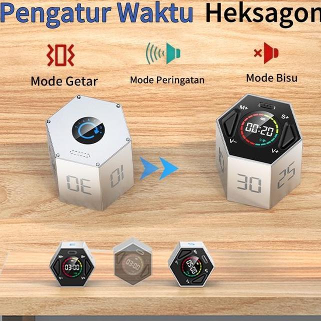 Jual Codinkac Ti Time Dital Timer Ringan Kecil Timer Portabel Cube ...
