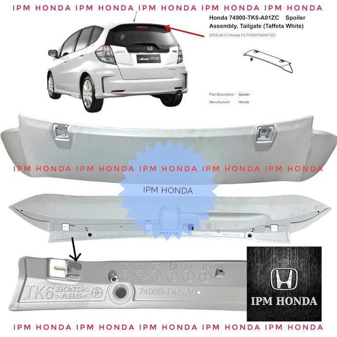 Jual 74900-TK6-A01ZY SPOILER ASSY,T/GATE SPOILER WING ATAS BAGASI ...