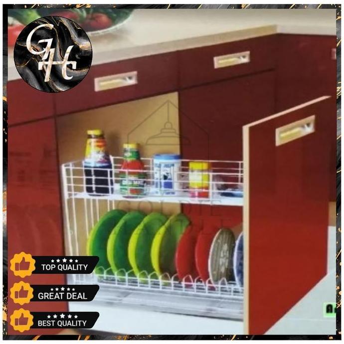 Jual RAK DAPUR SUSUN BONGKAR PASANG RAK PIRING GELAS & PIRING SERBAGUNA ...