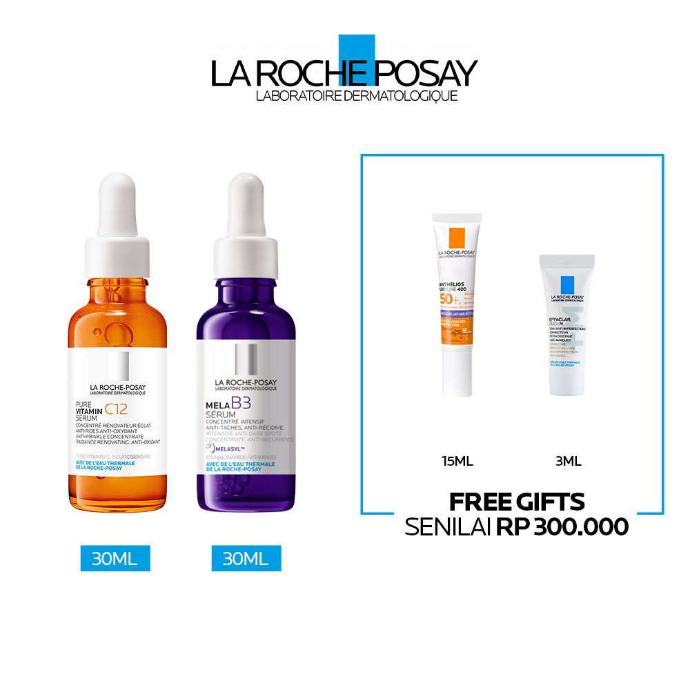 Jual La Roche Posay Anti-Darkspot & Brightening Set | Shopee Indonesia