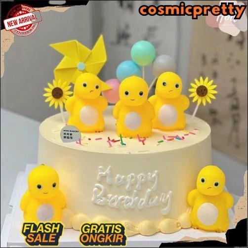 Jual Produk Baru Topper Nailong Hiasan Kue Nailoong Naga Kuning Lucu ...