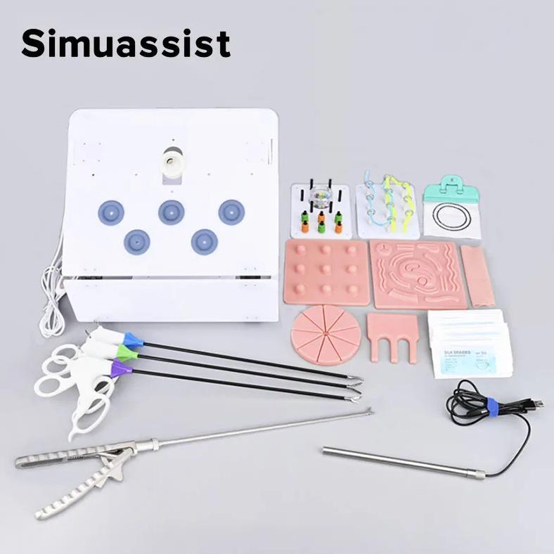 Jual Laparoscopy Surgery Training Box Laparoscopic Simulator with 0/30 ...
