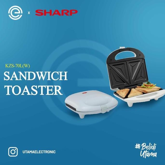 Jual SHARP Sandwich Toaster Listrik KZS-70L | Shopee Indonesia