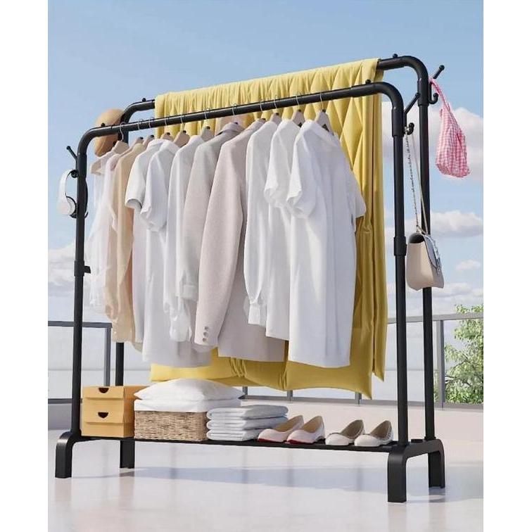 Jual DISKON Stand Hanger Rak Gantung Baju Kuat Dan Kokoh/ Rak Gawang ...