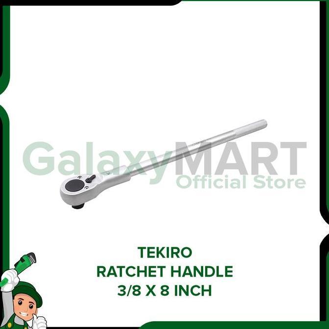 Jual TEKIRO Ratchet Handle / Gagang Racet 3/8 X 8 INCH | Shopee Indonesia