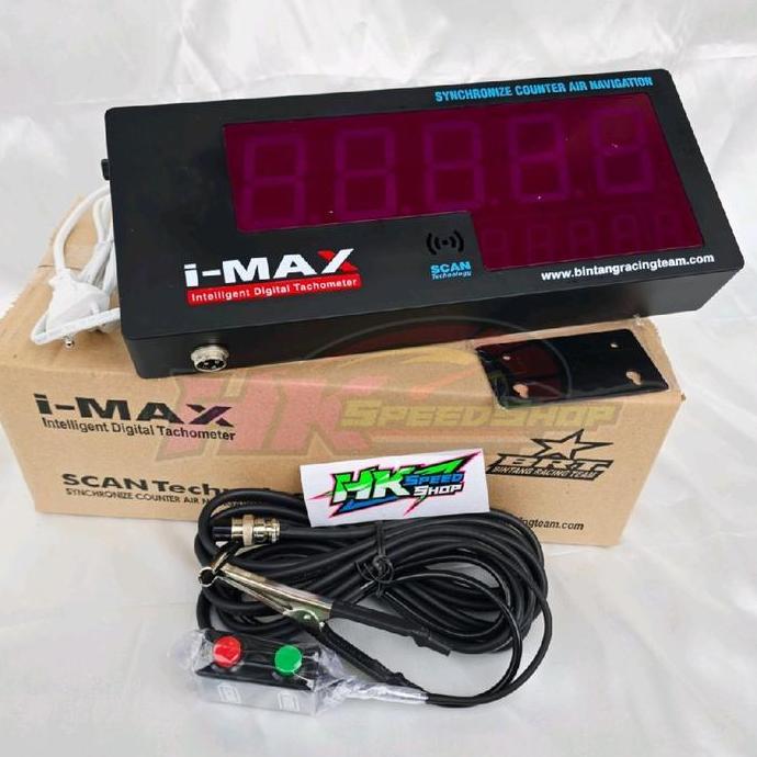 Jual DIGITAL TACHOMETER IMAX BRT RPM METER MOTOR MOBIL KARBURATOR ...