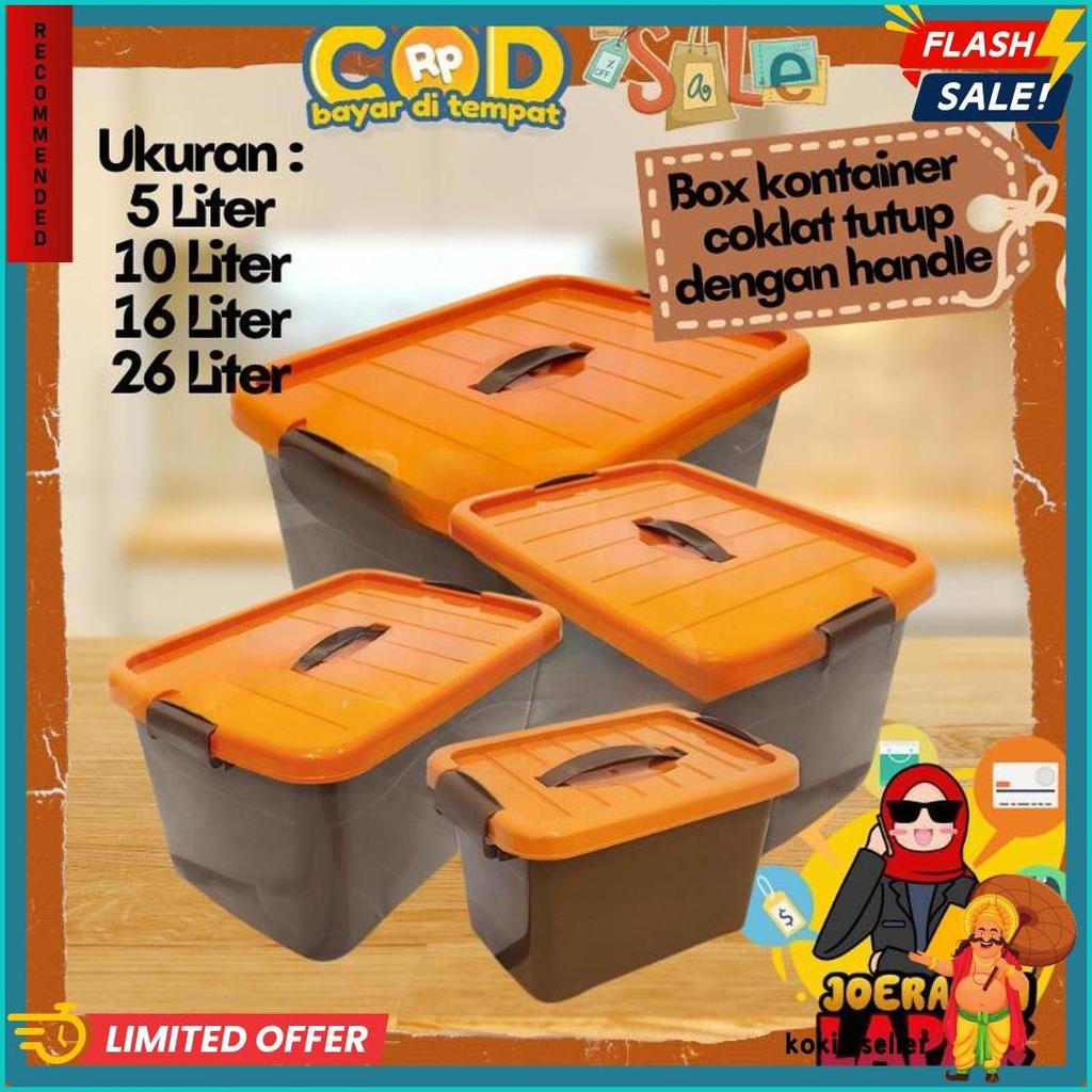 Jual [Joeragan Lapak] Box Container Kecil + Handel 5-10-16-26 L Liter ...