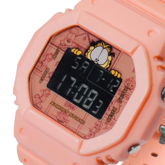 Jual Almost Studio Mondaze Digital Watch - Jam Tangan Waterproof Peach ...