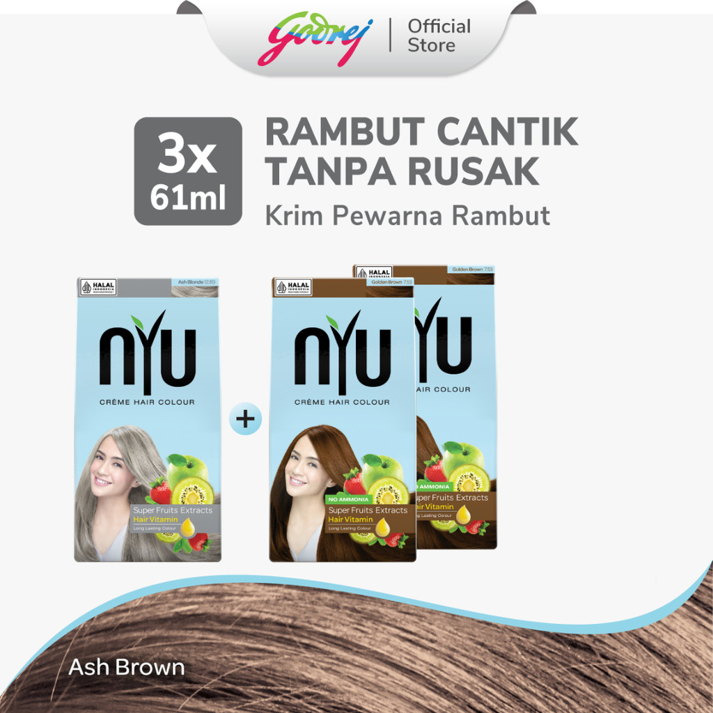 Jual Warna Rambut Ash Brown Terlengkap & Harga Terbaru Agustus 2026 ...
