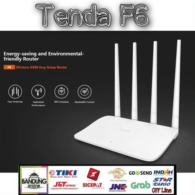 Jual Tenda F6 Wall Killer N300 Wireless Router 300Mbps AP Extender ...