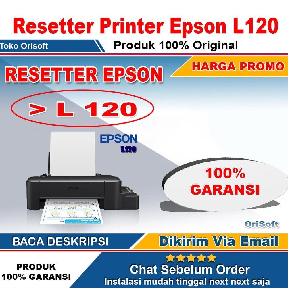 Jual READY Software RESETTER Epson L120 RESET Printer Lampu Blinking ...