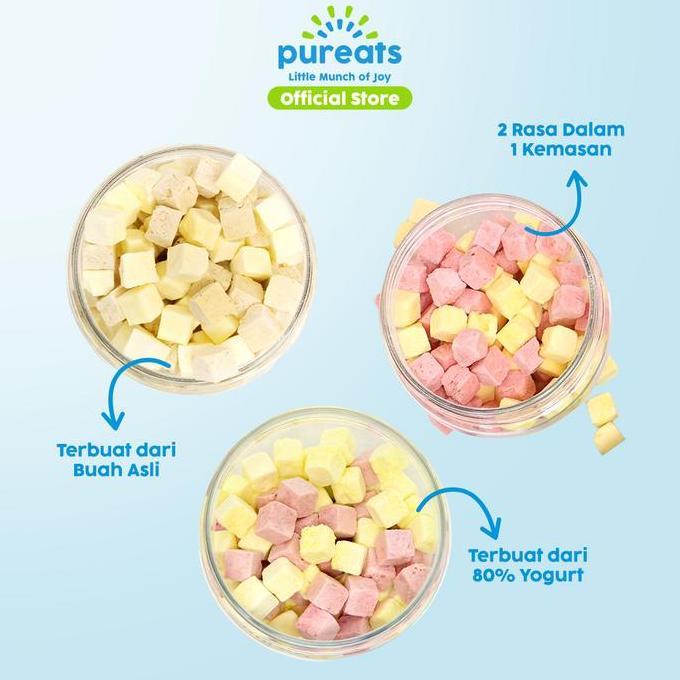 Jual Sandmilk- Pureats Smoothie Melts - Snack Yogurt Buah Camilan Bayi ...