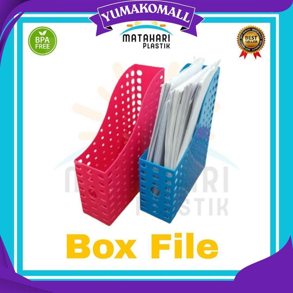 Jual (2 Bh) Box File/Tempat Penyimpanan File/File Box Plastik/Kotak ...